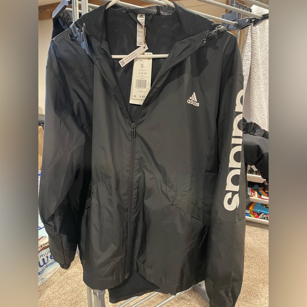 Adidas Windbreaker/Hiking Jacket Medium